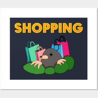 Shopping Mole Posters and Art